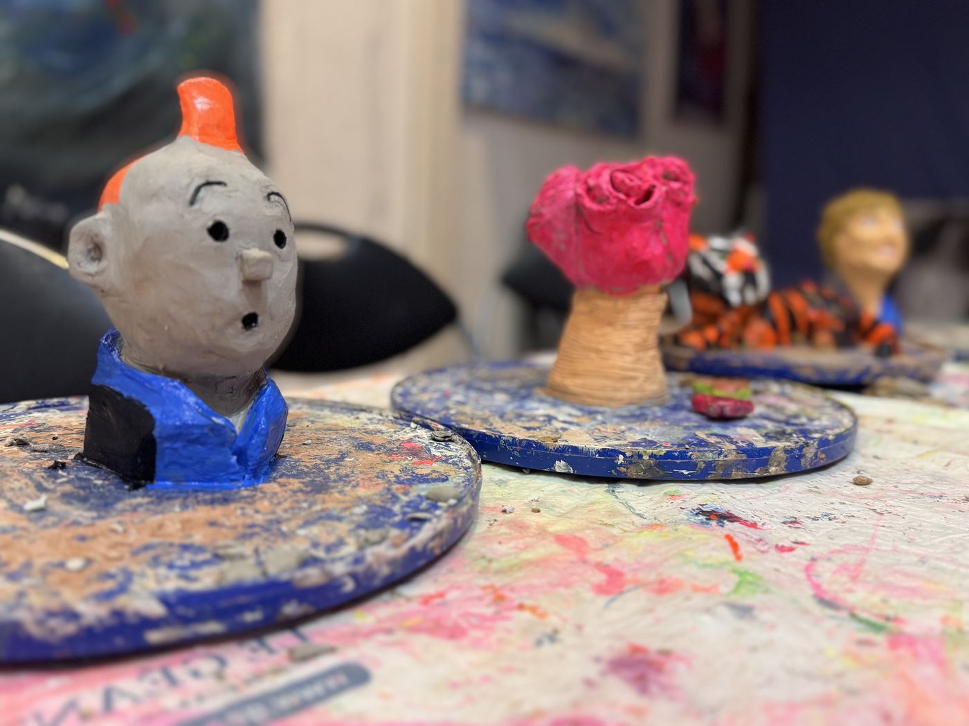 Modelage & peinture en famille à l'Atelier Mory, Lyon — photo 3