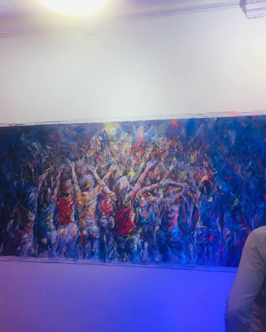 La foule, œuvre de Mory