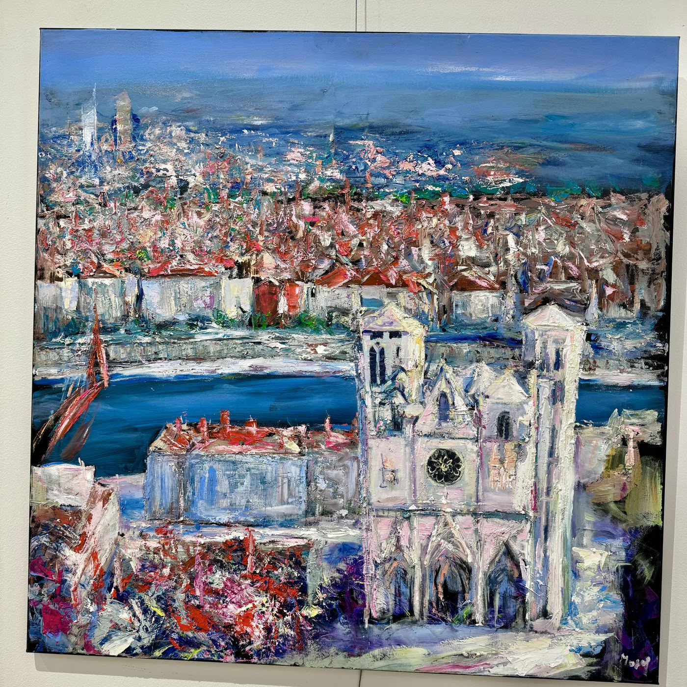 Lyon, Fourvière, œuvre de Mory