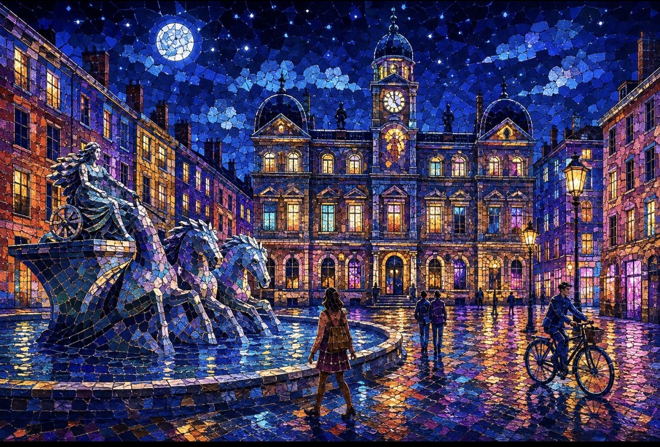 Mosaïque / fresque de groupe à l'Atelier Mory, Lyon — photo 2